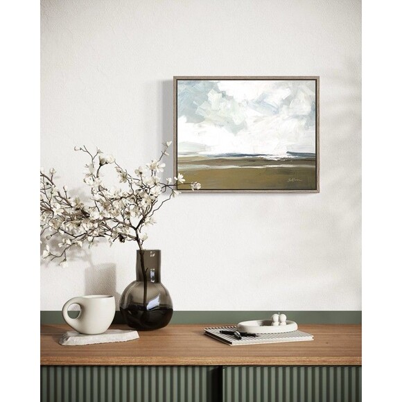 Original Oil Painting Contemporary Coastal Seascape Impressionist 11x14 Signed - Picture 7 of 8